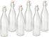 Glass bottle with Flip Cap 500 ml .Set of 6 nos